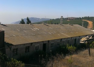 מבנה עם גג גדול במקום ציבורי